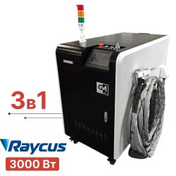Установка лазерной сварки 3в1 Turbolase PowerBox3 3000 Вт с функцией резки и очистки Промышленный аппарат лазерной сварки 3в1 Turbolase PowerBox3 3000 Вт